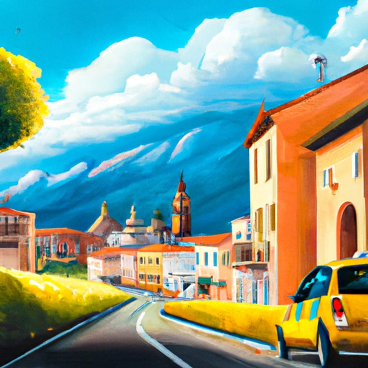 Taxipris i Italia