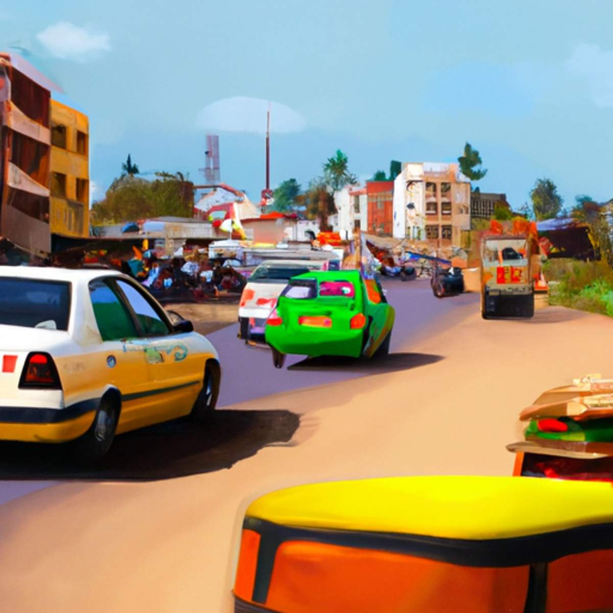 Taxipris i Gambia