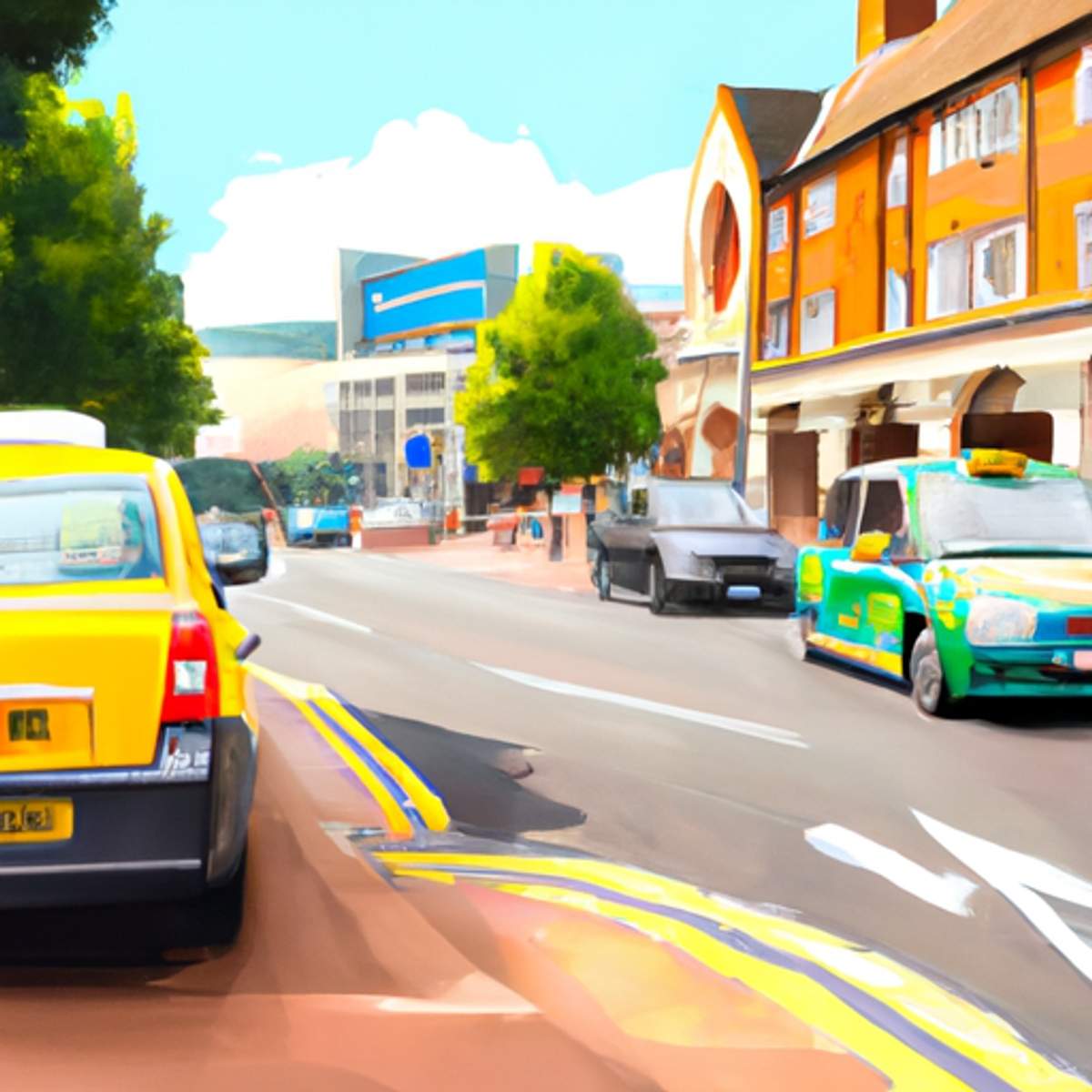 Taxipris i Storbritannia