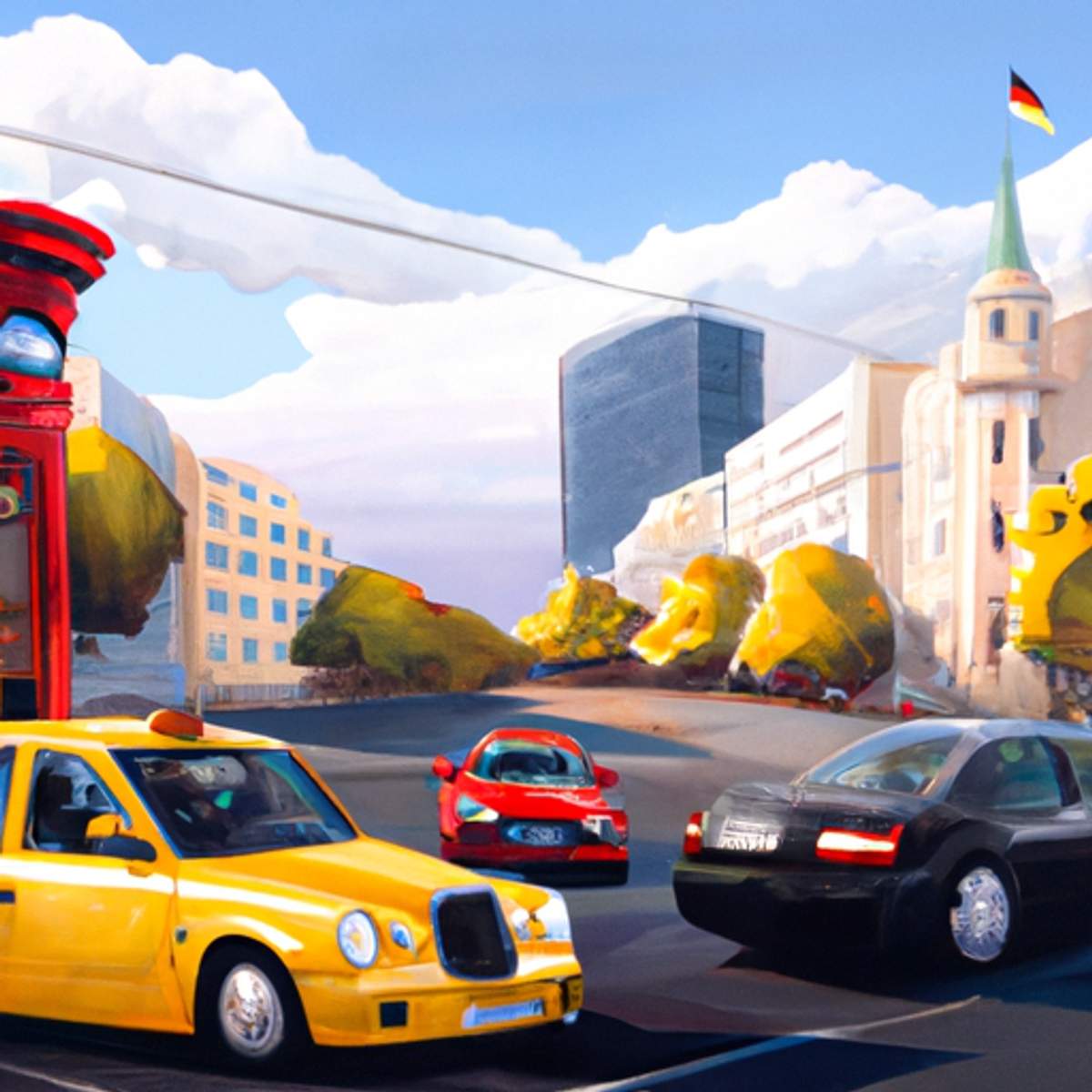 Taxipris i Tyskland