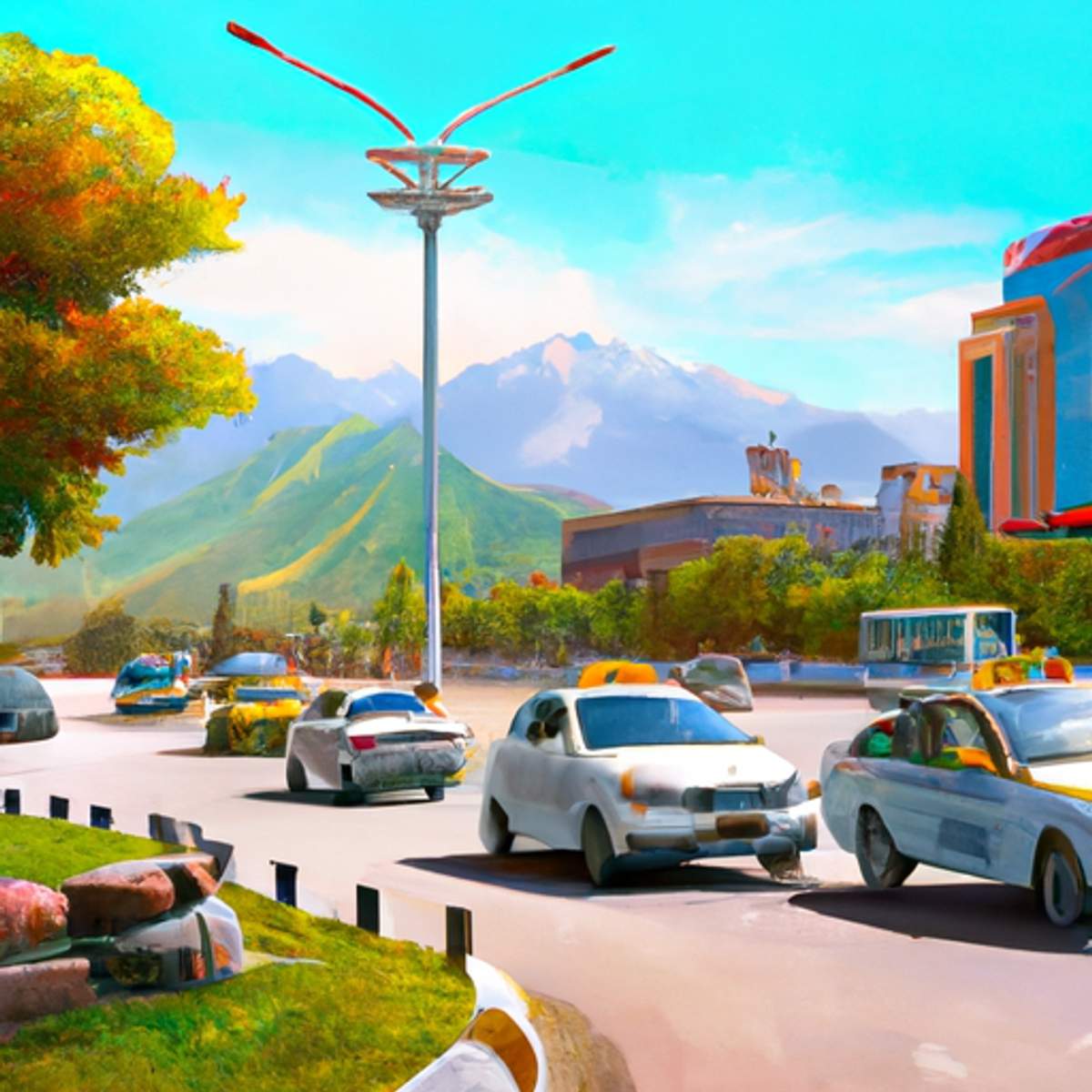 Taxipris i Kirgisistan
