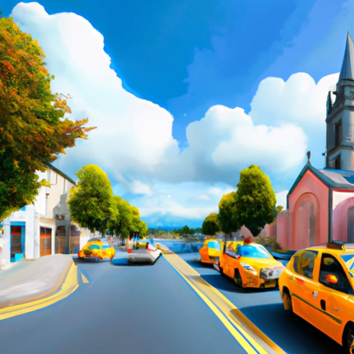 Taxipris i Irland