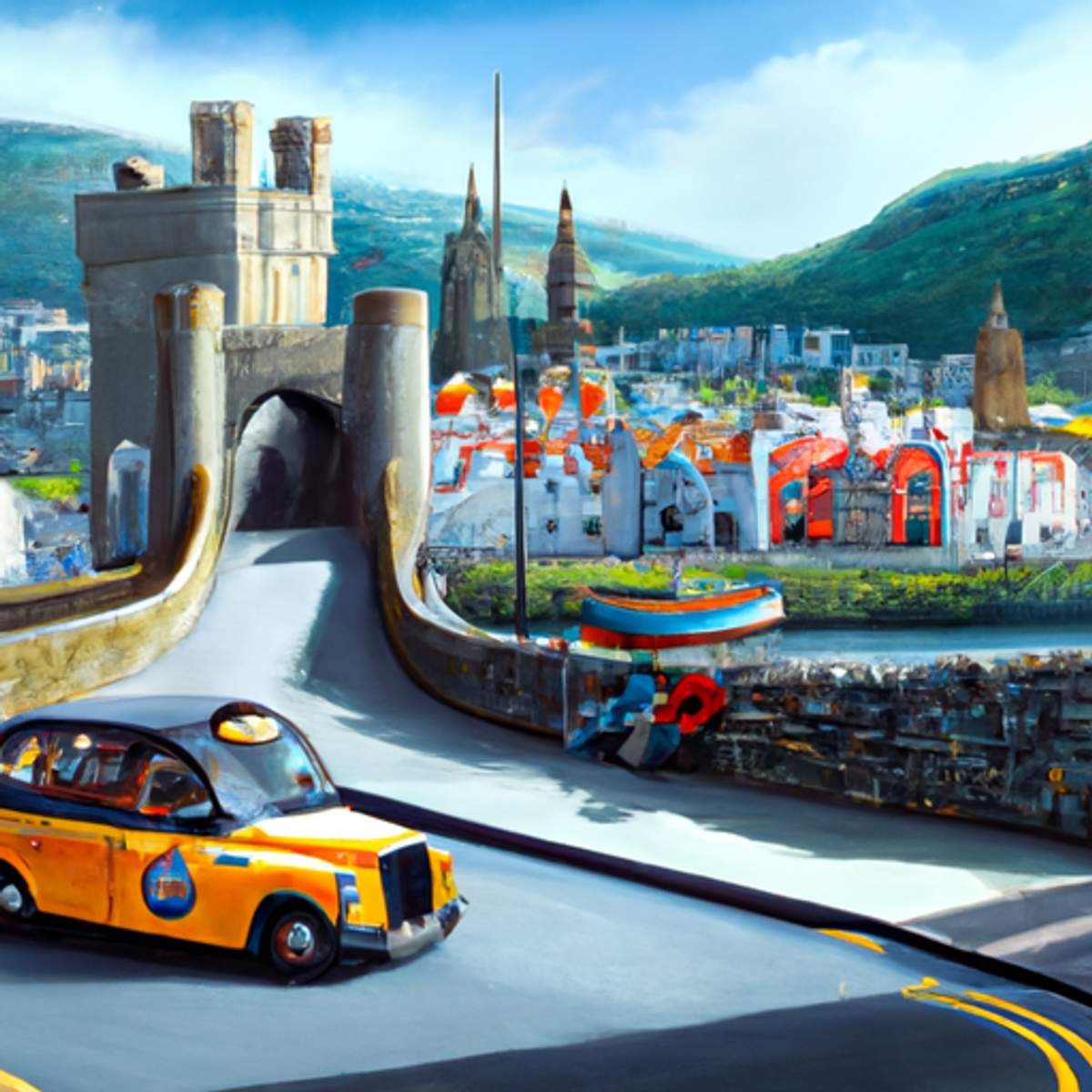 Taxipris i Wales