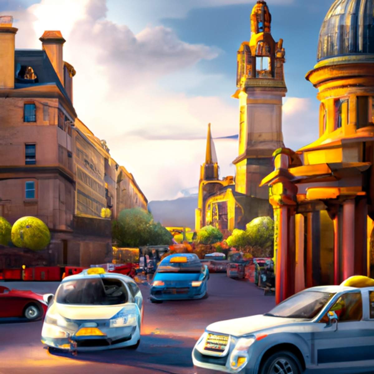 Taxipris i Scotland