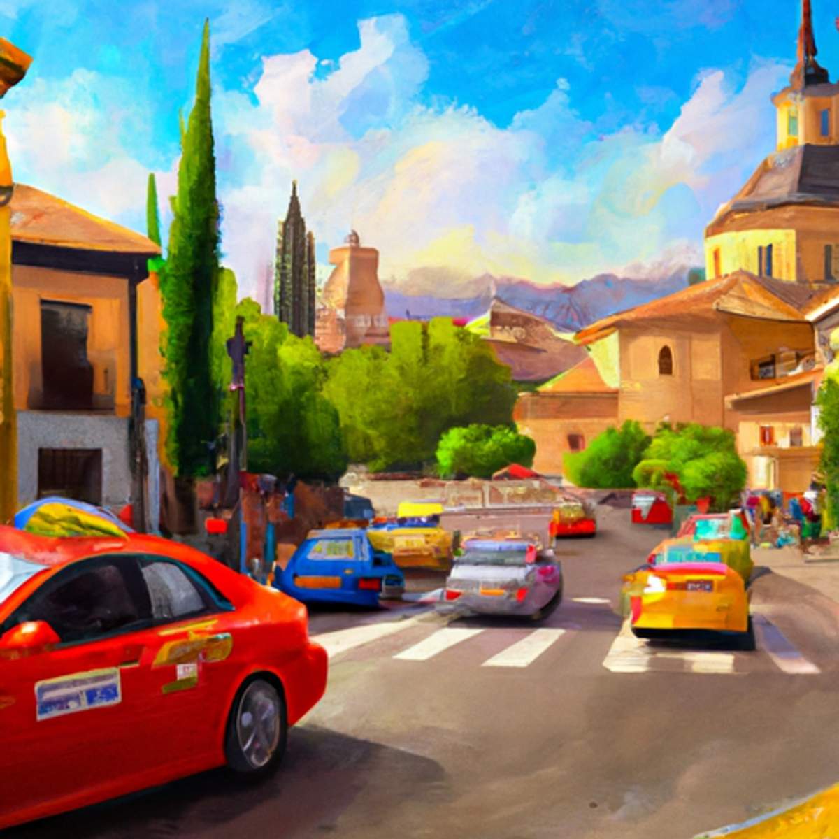 Taxipris i Spania