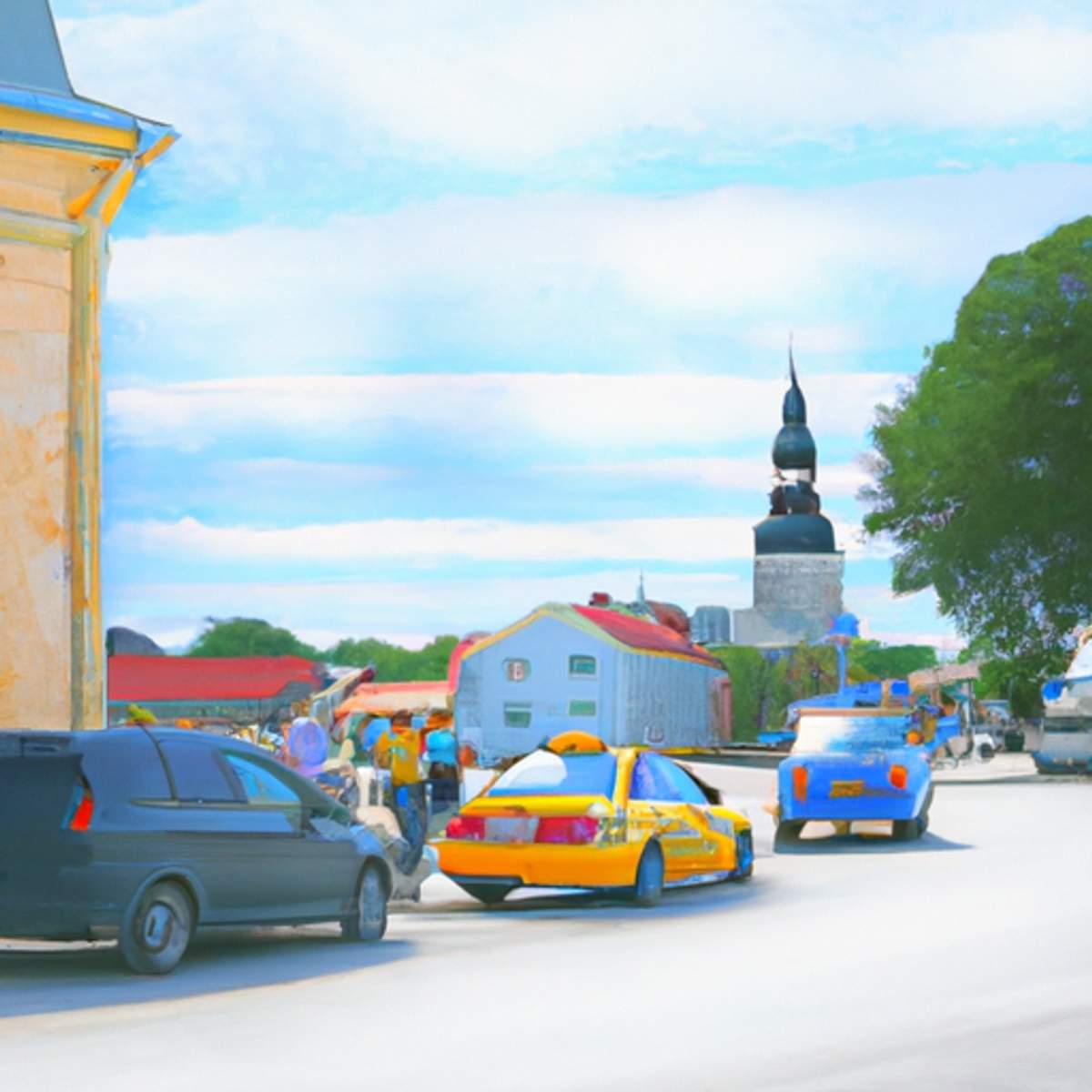 Taxipris i Estland