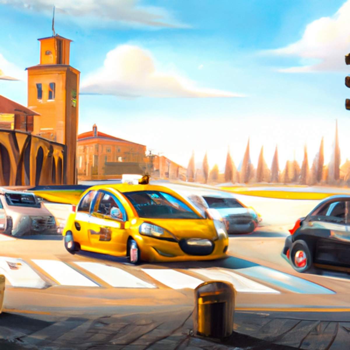 Taxipris i Italia