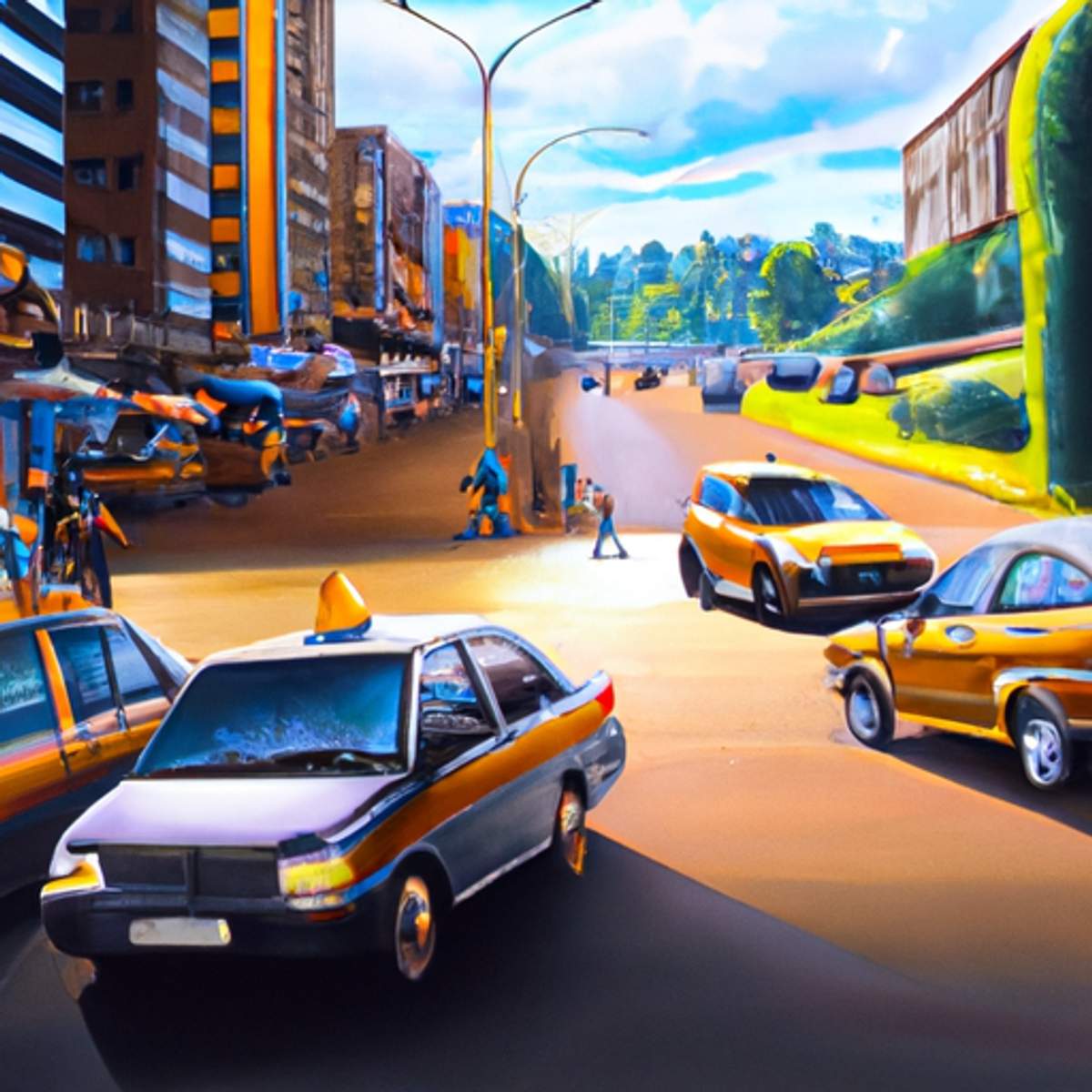 Taxipris i Uganda