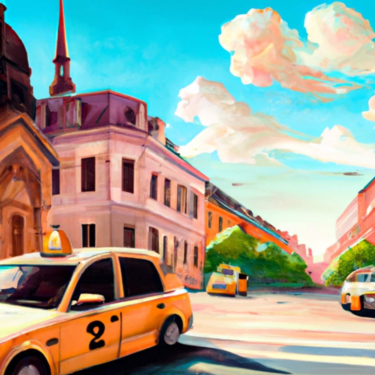 Taxipris i Ungarn