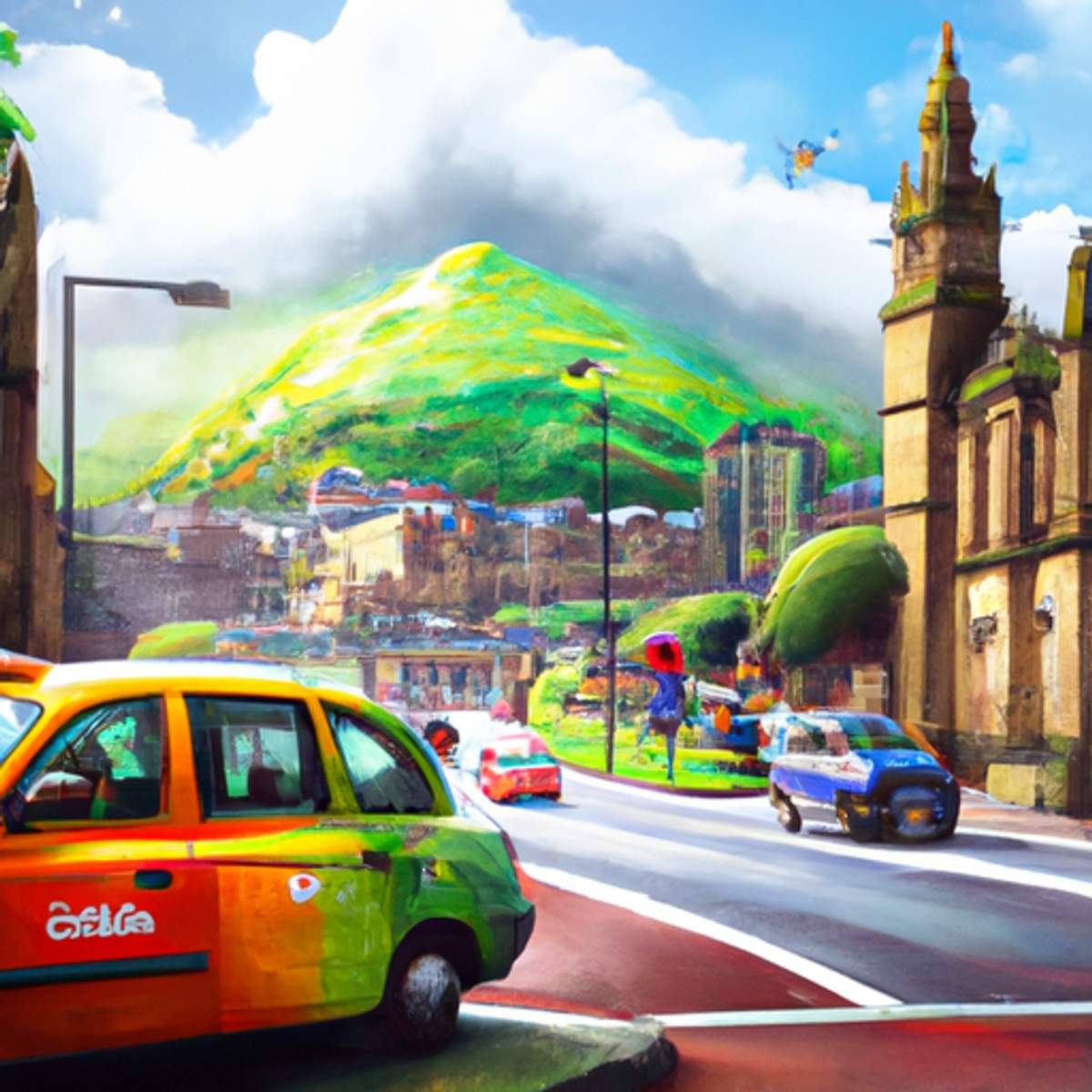 Taxipris i Storbritannia