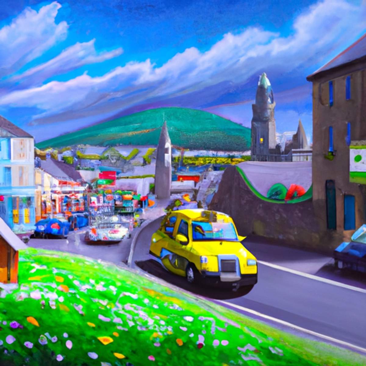 Taxipris i Irland