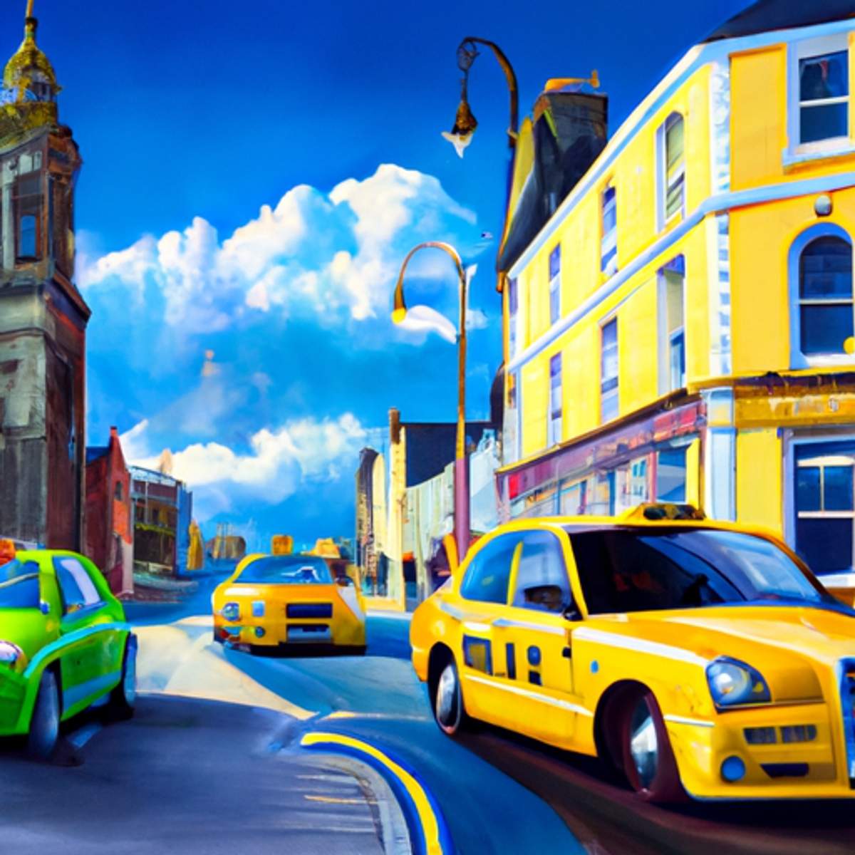 Taxipris i Irland