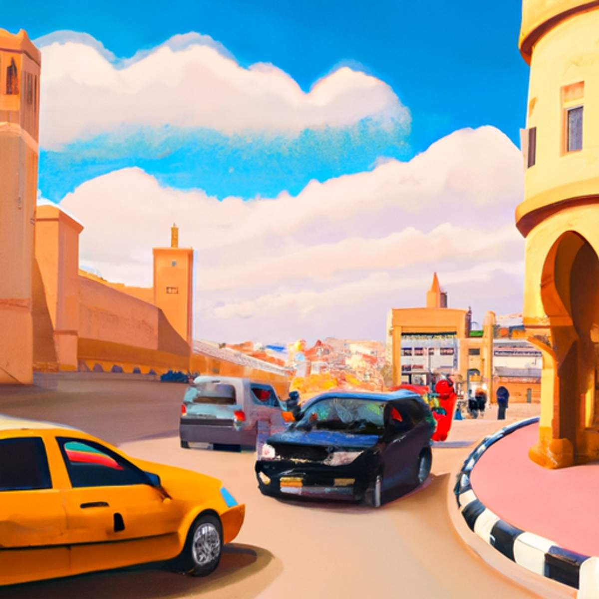 Taxipris i Marokko