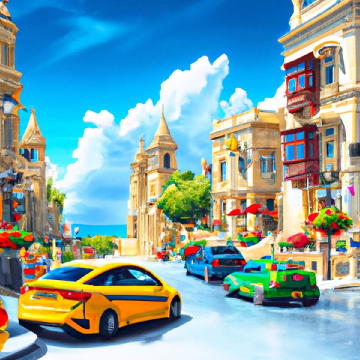 Taxipris i Malta