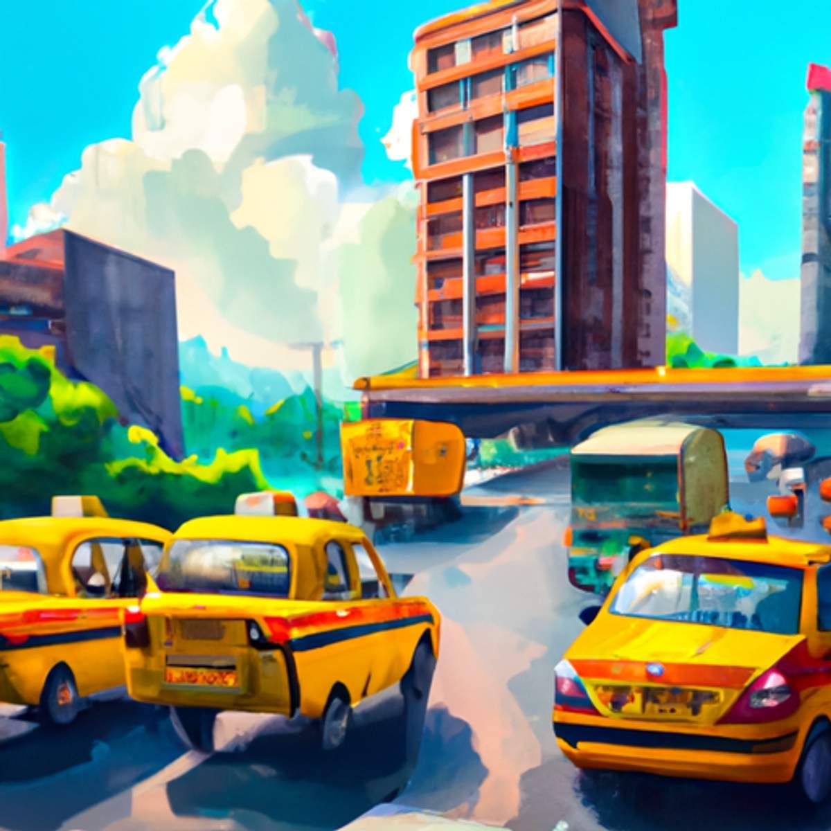 Taxipris i India