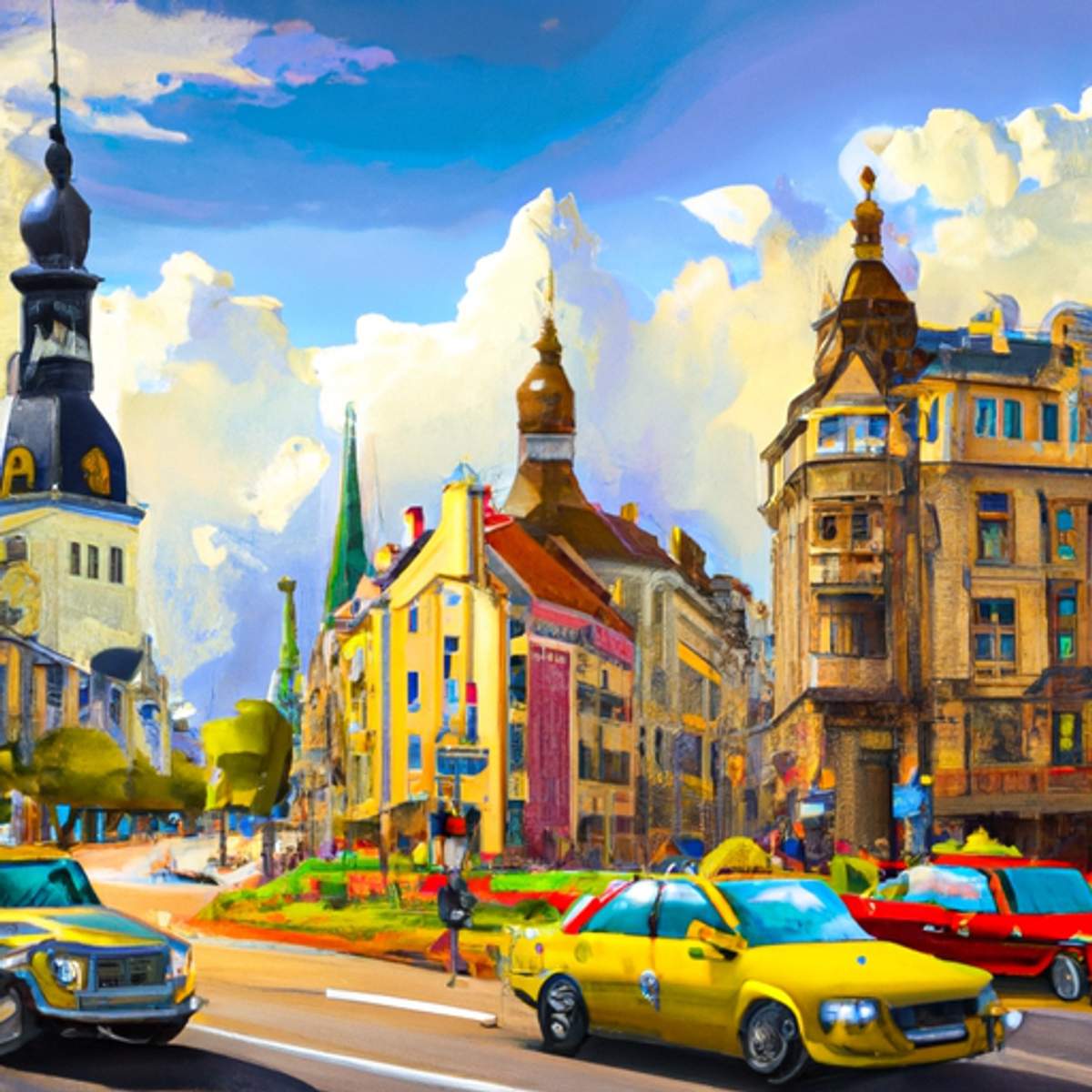 Taxipris i Latvia