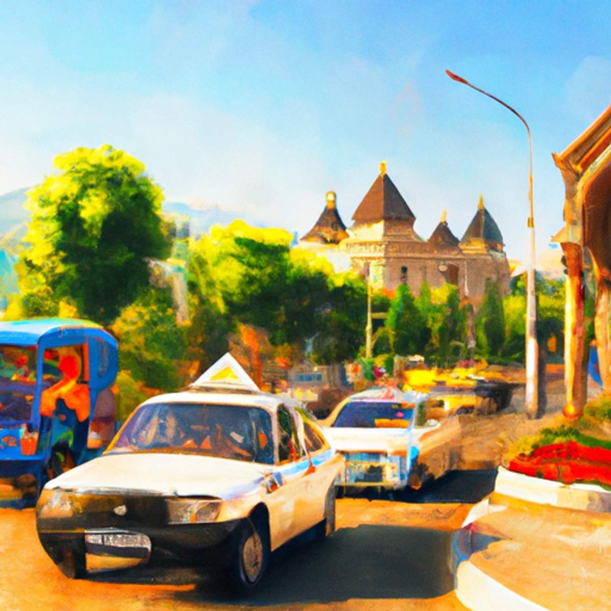 Taxipris i Usbekistan