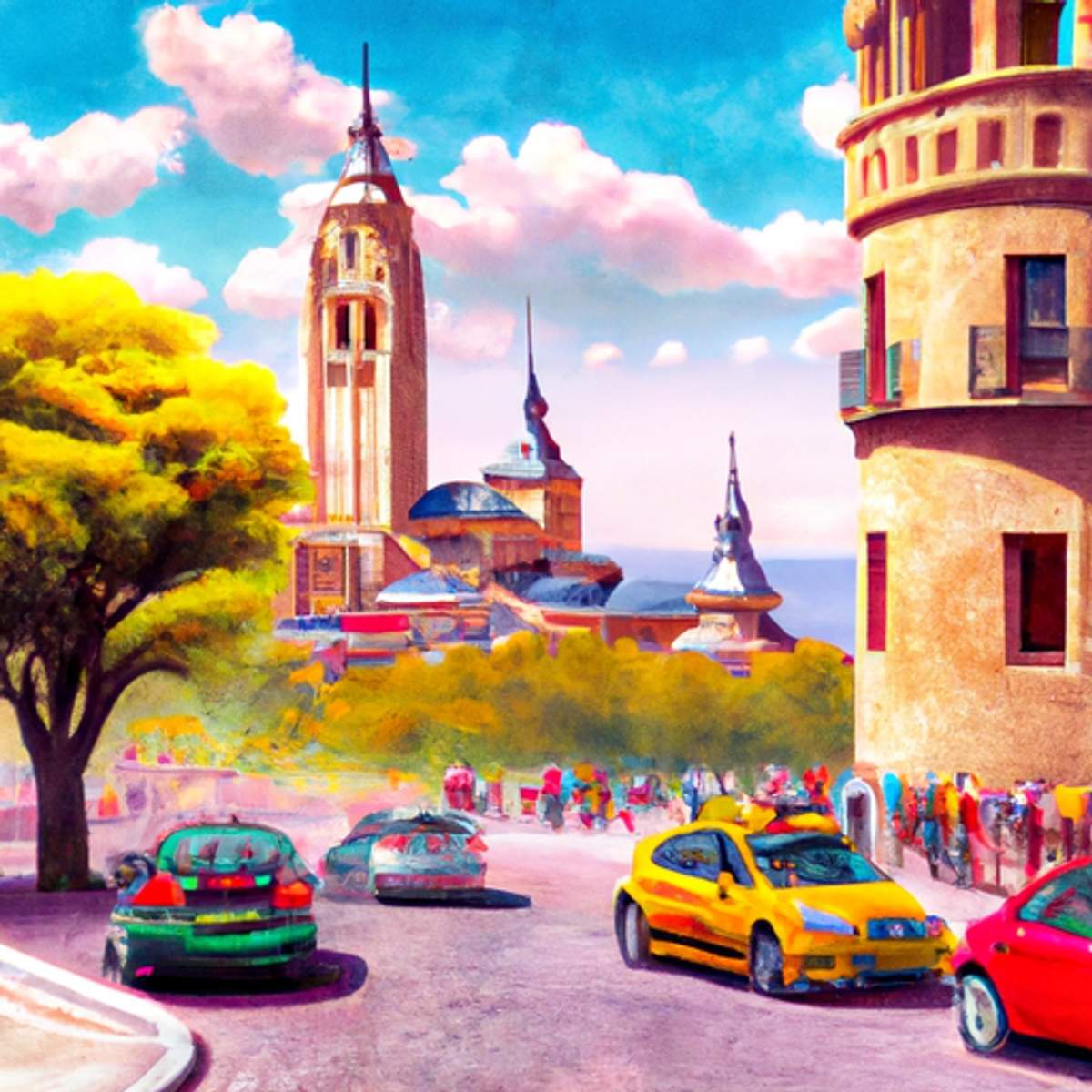 Taxipris i Spania