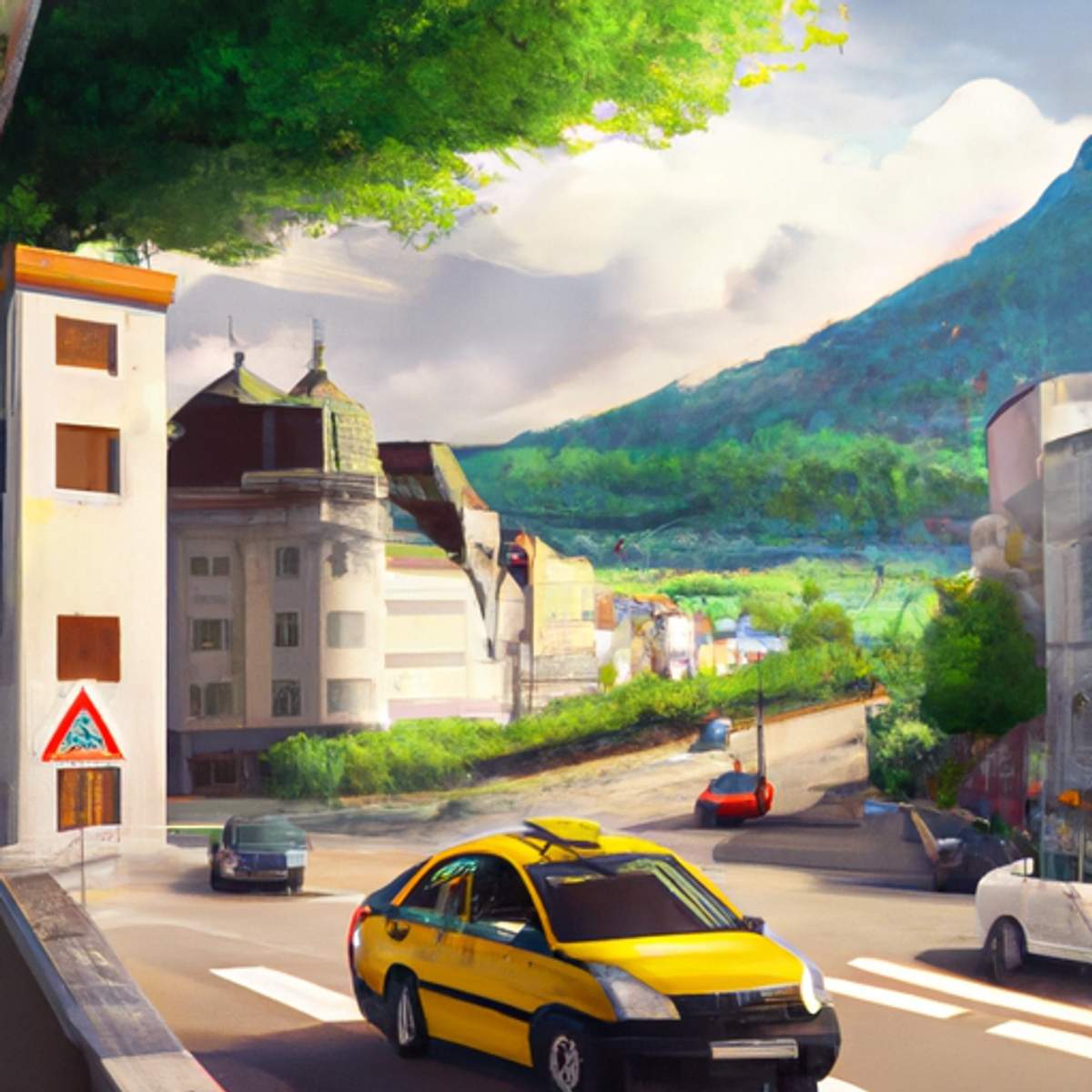Taxipris i Slovakia
