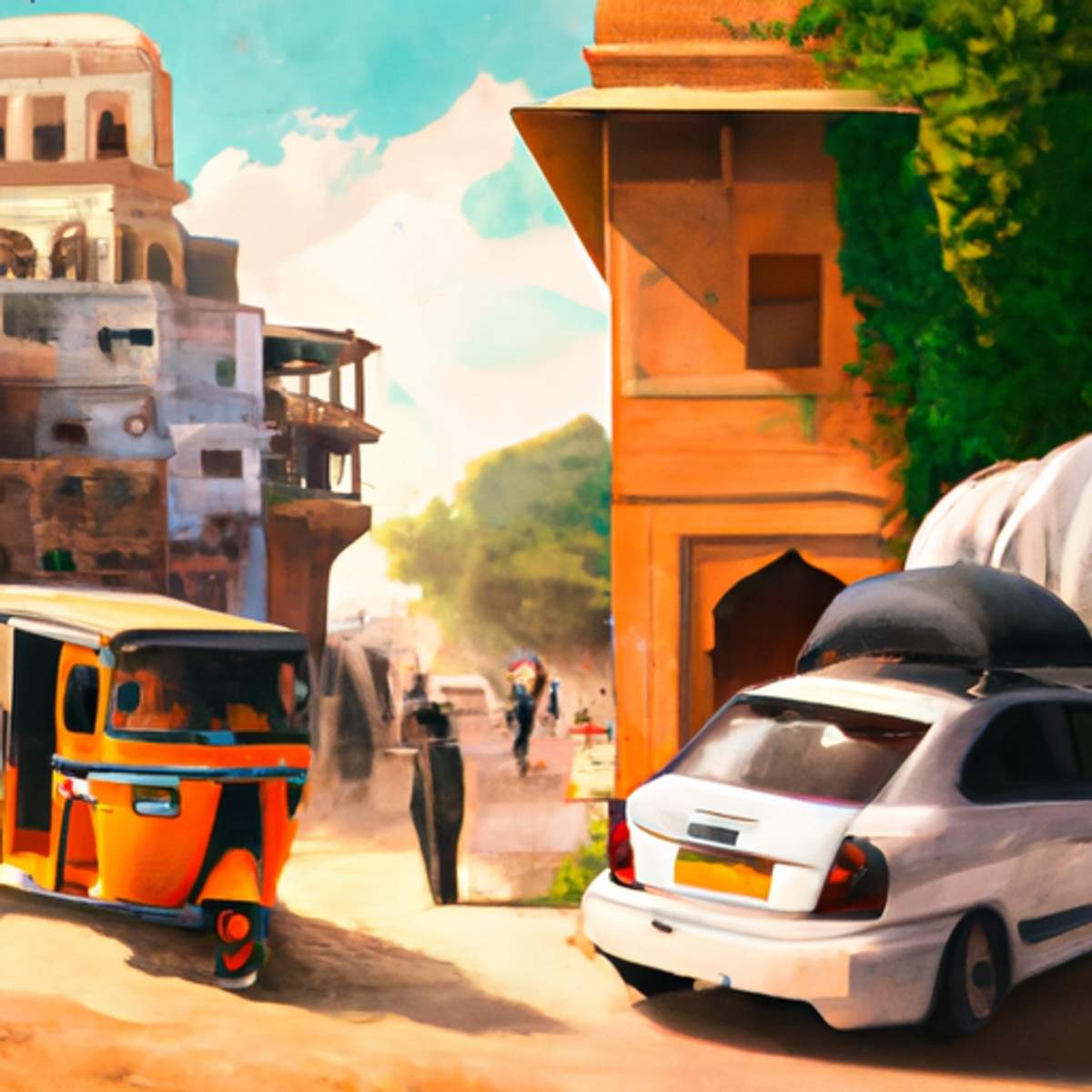 Taxipris i India