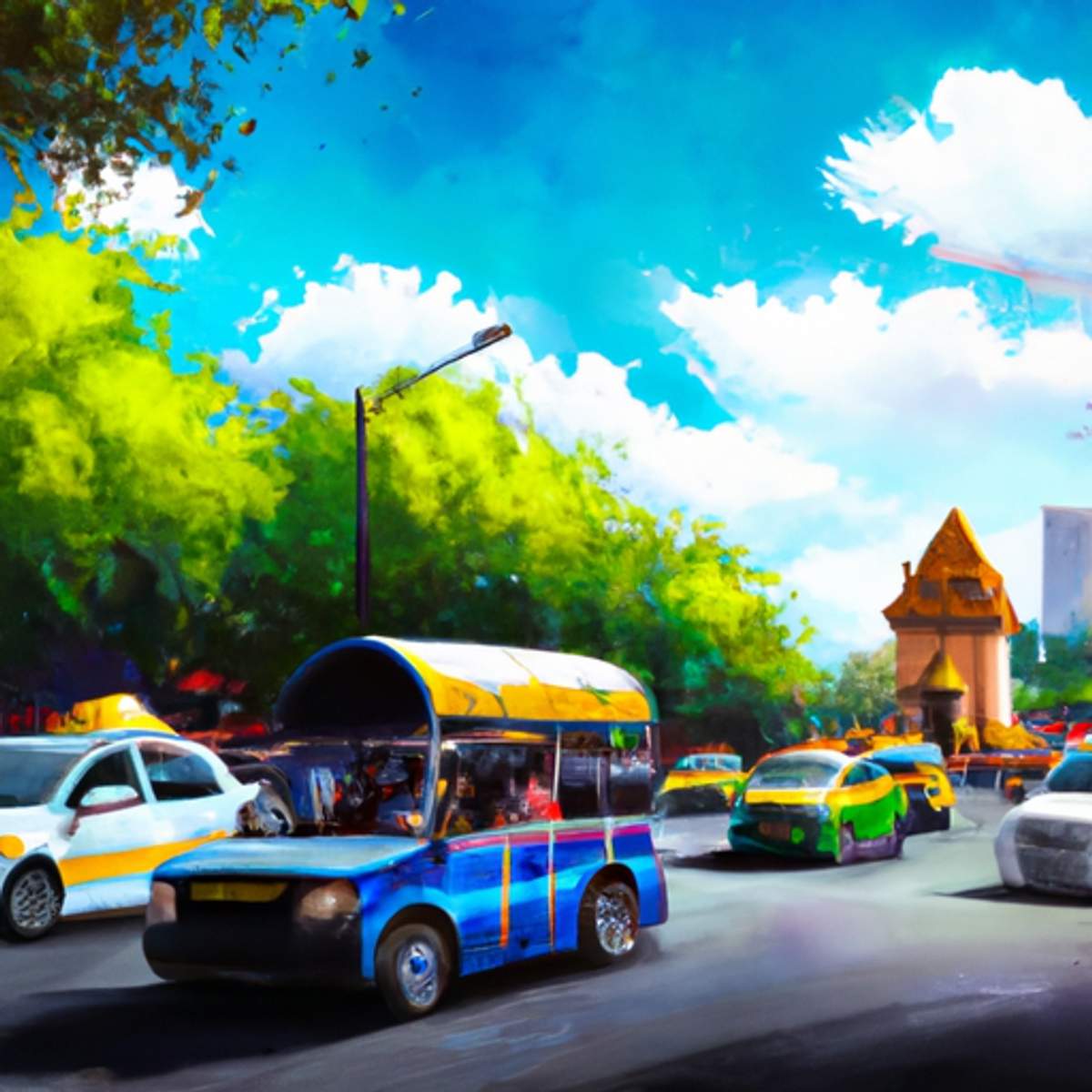 Taxipris i Kambodsja