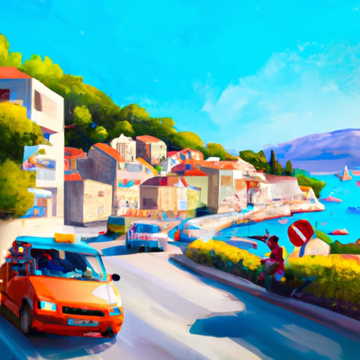 Taxipris i Kroatia