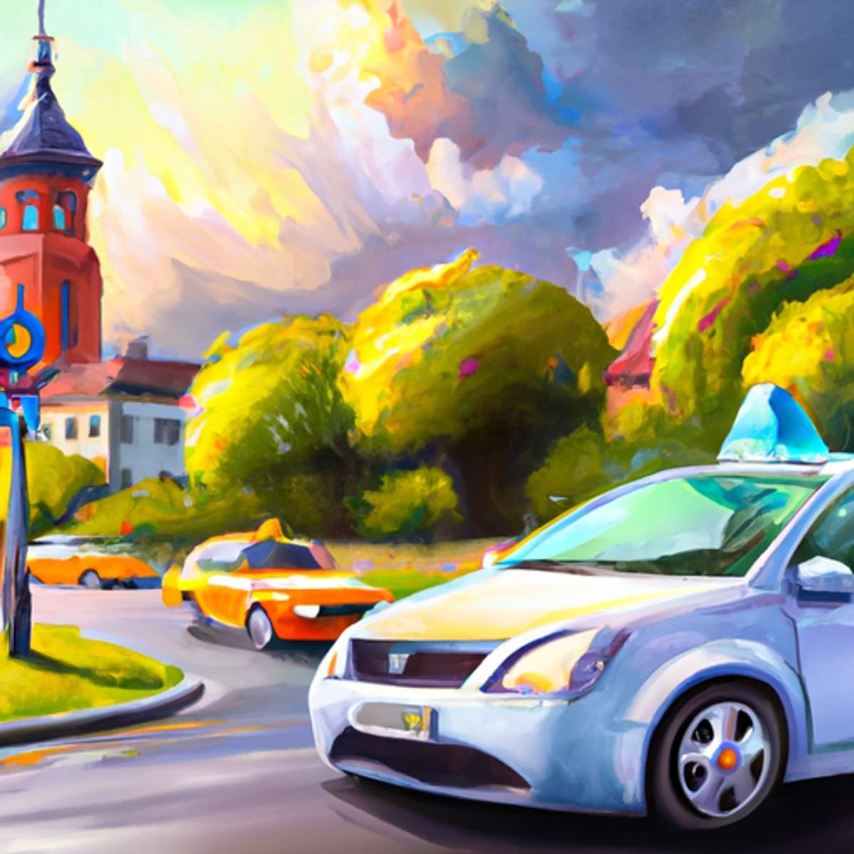 Taxipris i Ungarn