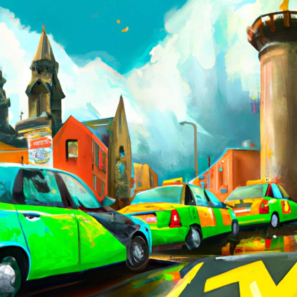 Taxipris i Irland