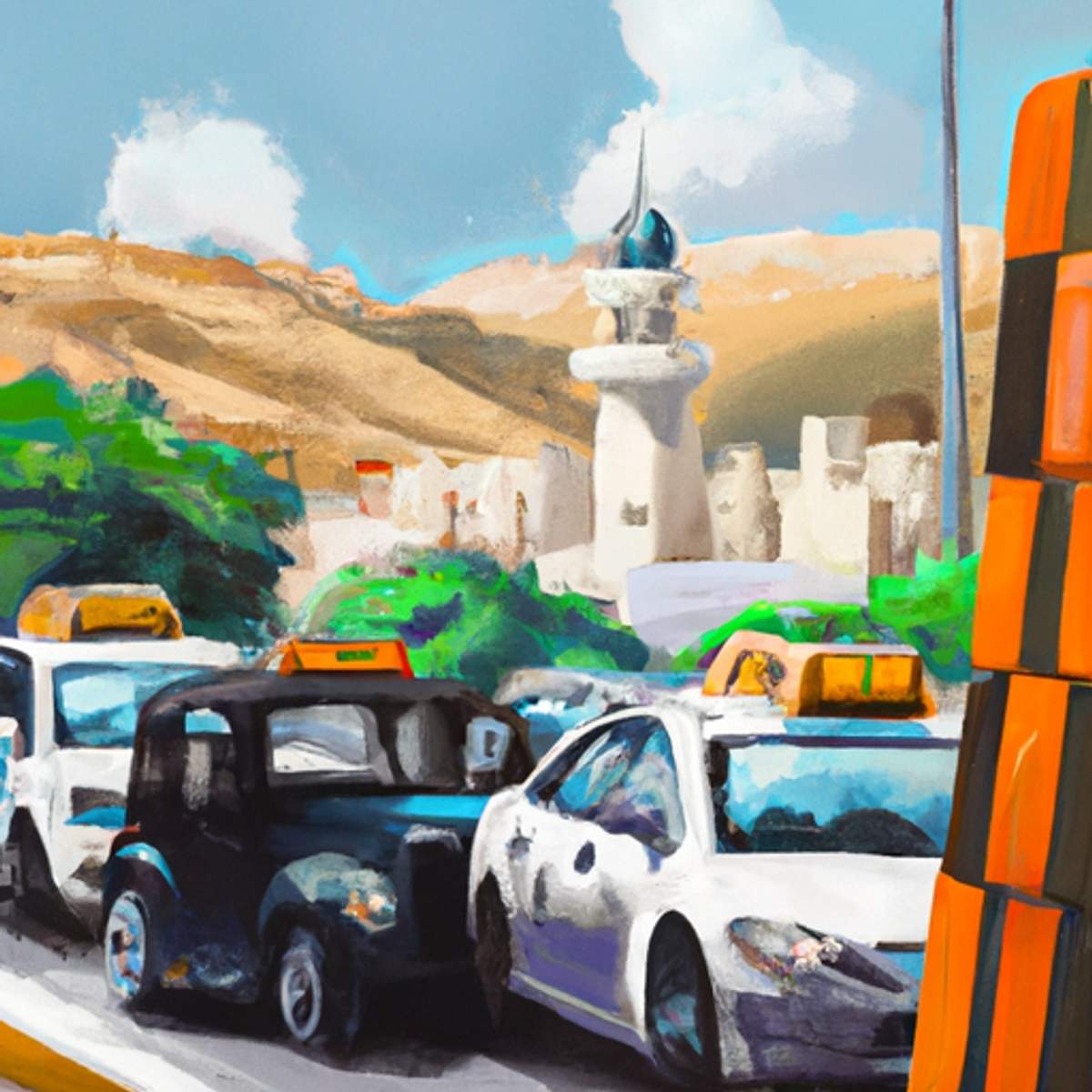 Taxipris i Jordan