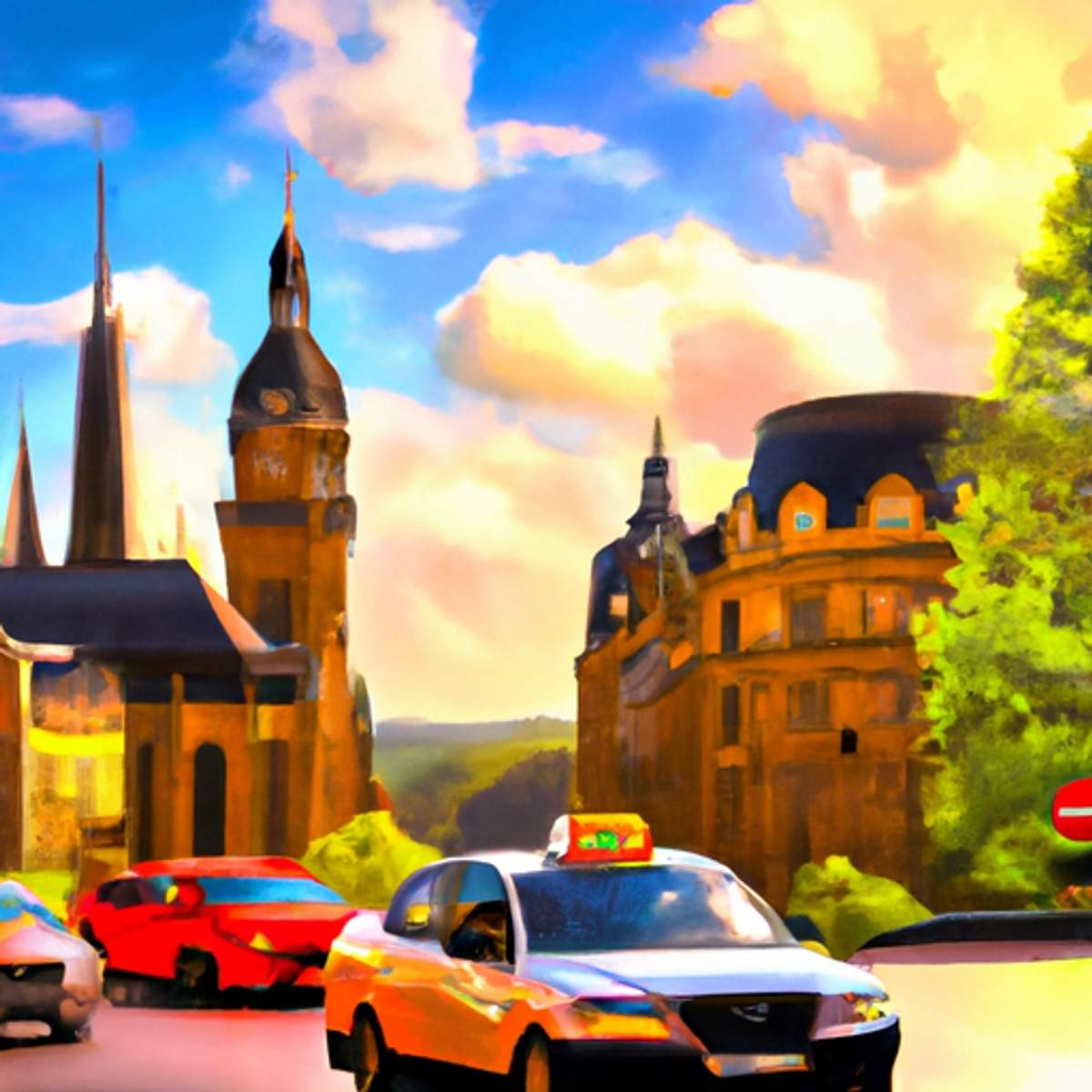 Taxipris i Luxembourg